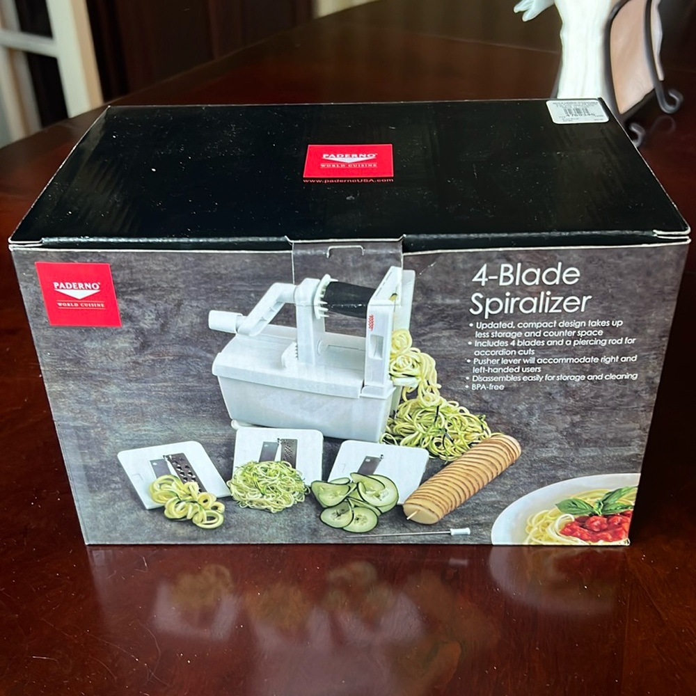 Paderno 4-Blade Spiralizer